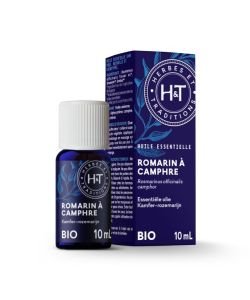 ROMARIN À CAMPHRE (Sommité fleurie) Rosmarinus officinalis camphora BIO, 10&nbsp;ml
